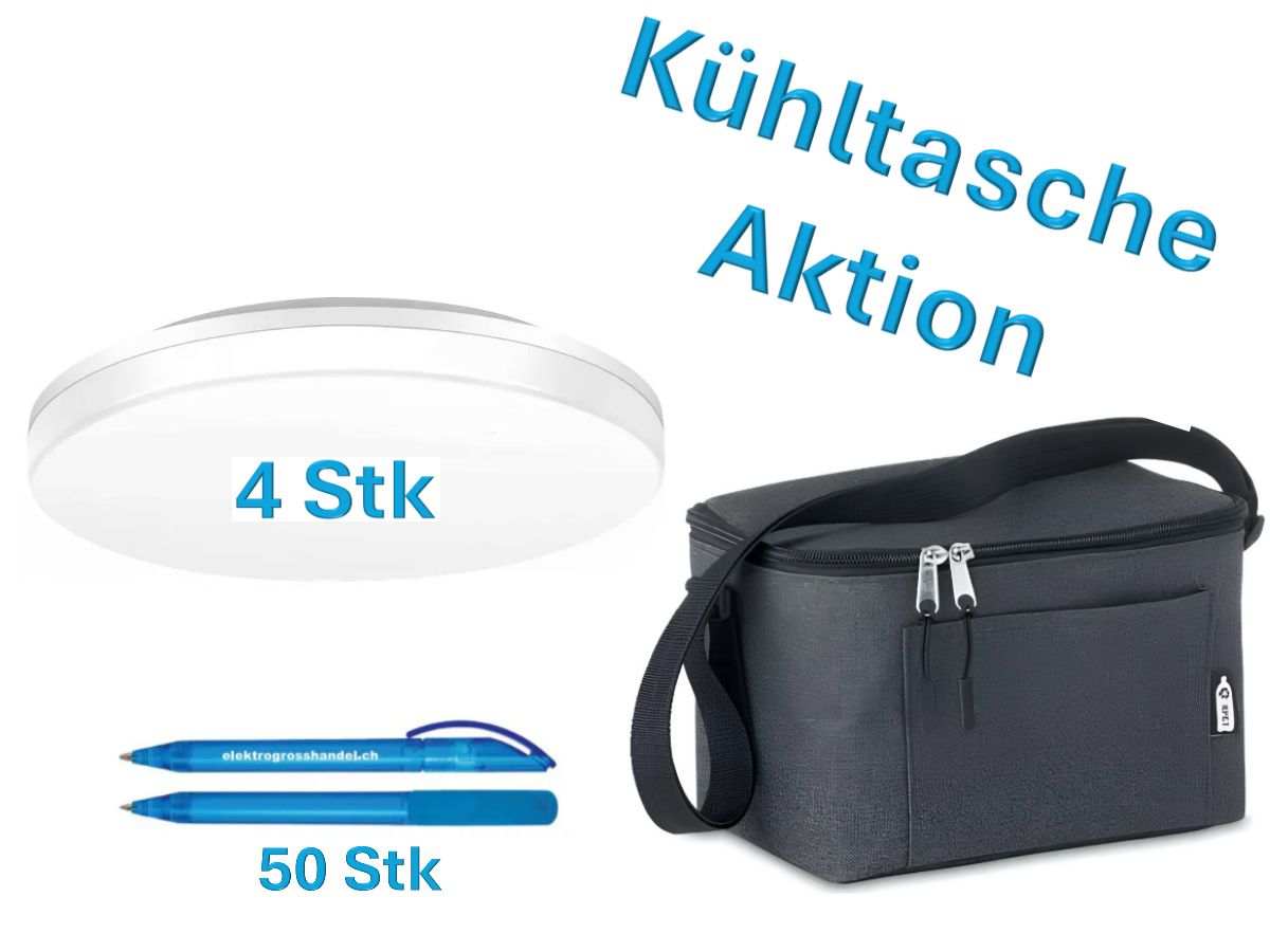 ELGH Deckenleuchte & Kühltasche Aktion
