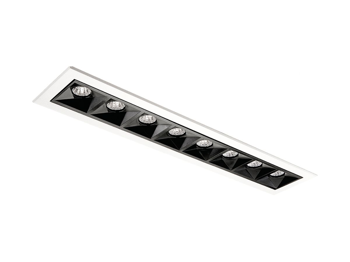 EB-LED-Deckenleuchte SG Inspire 15W 1080lm 927…965 DIM 303×62mm weiss