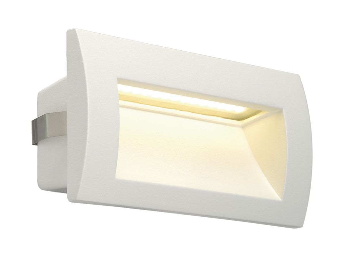 EB-LED-Wandleuchte SLV DOWNUNDER OUT M, 0.96W 155lm 3000K IP55 weiss