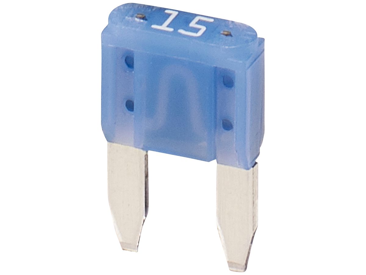 Flachsicherung PX FUSE 15A/32V FK1 Typ C 11.9×3.8×16.2mm blau