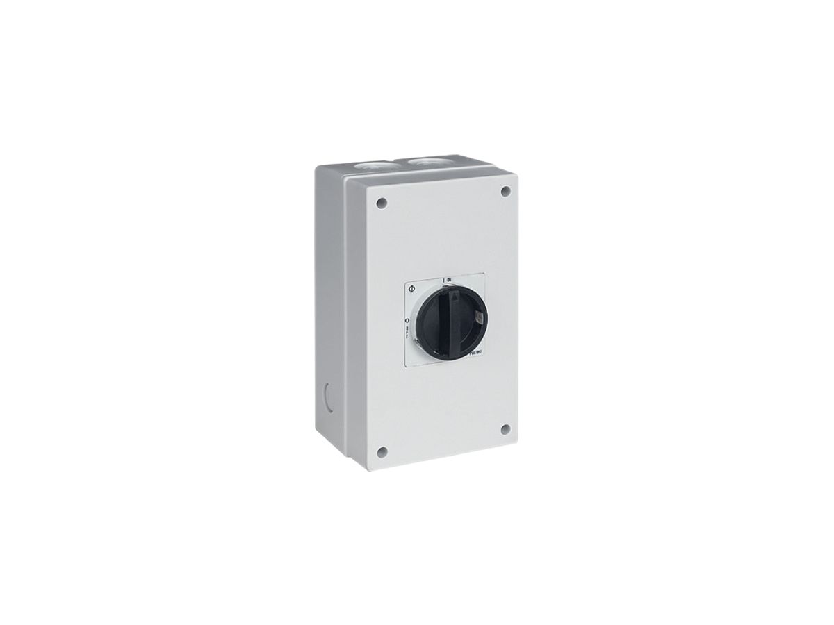 AP-Lasttrennschalter K&N 80A/400V 0/4L N-vorauseilend, sz/gu