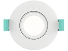 LED-Downlight Sylvania OBICO 5.4W 550lm 927/930/940 IP65 38° DIM Ø81mm weiss