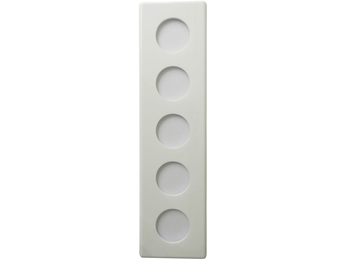Abdeckplatte 5×1 5×43mm weiss
