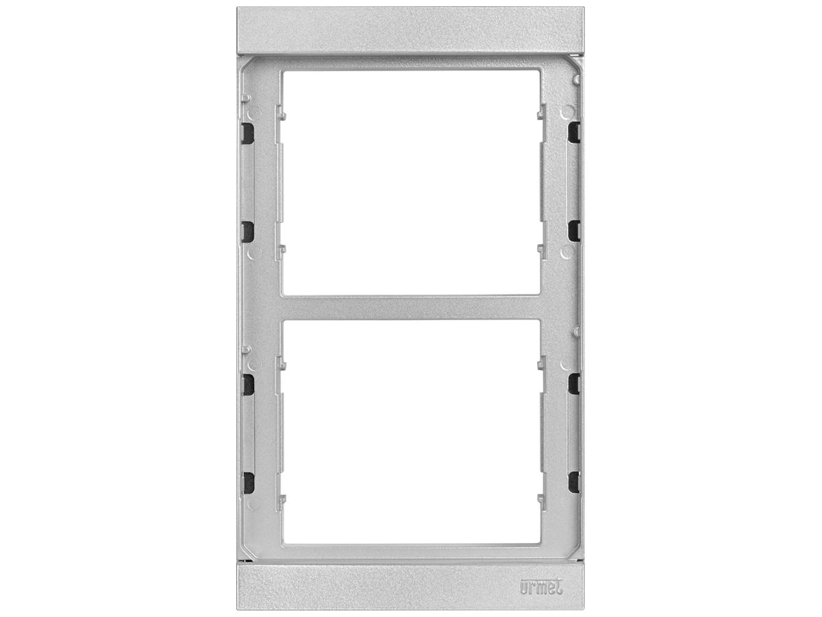 Rahmenmodulhalter Urmet Alpha, 2×Modul, 125×217mm