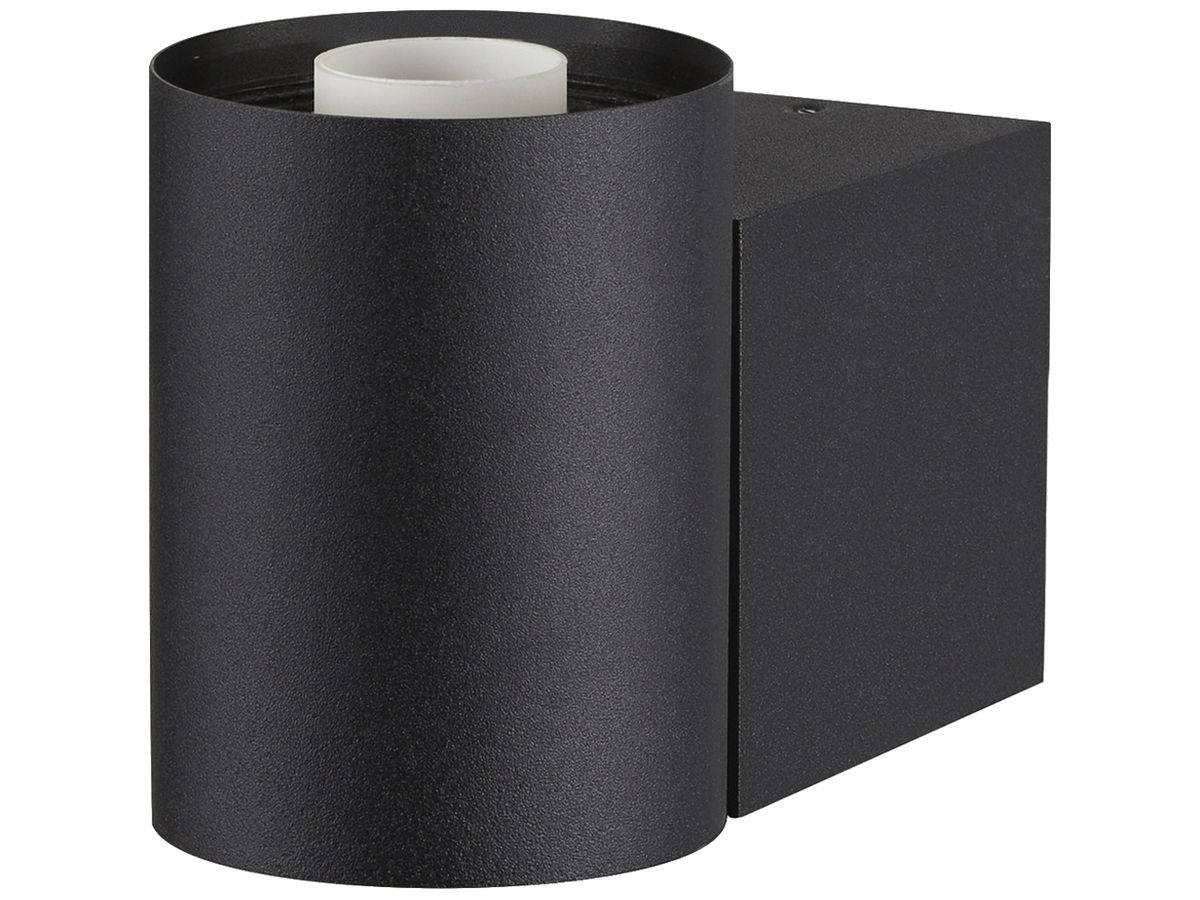 Wandleuchte SLV VARYT E14 1×6W IP44 DIM 119×60×80mm schwarz