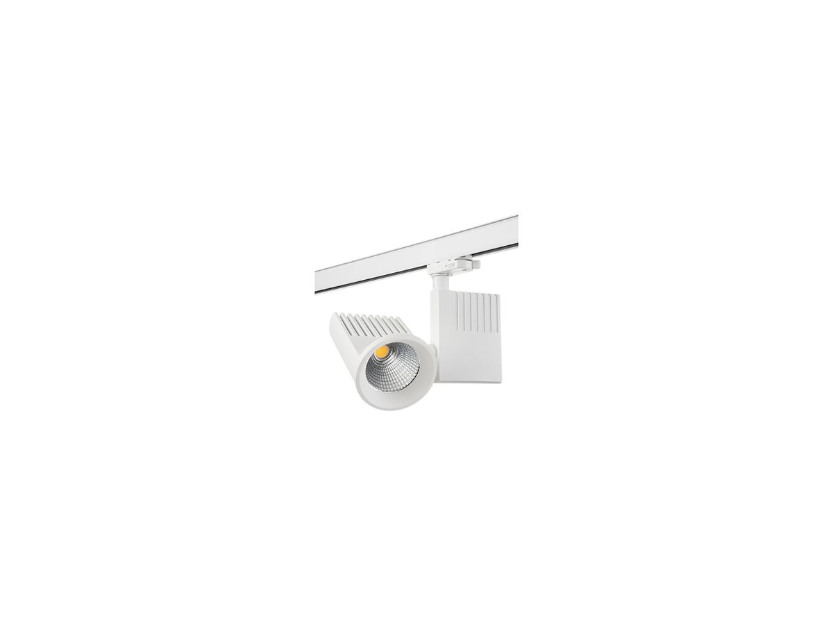 LED-Spot SG Zip Pro 40W 3710lm 4000K MB AD3PH Ø100×218×100×146mm weiss