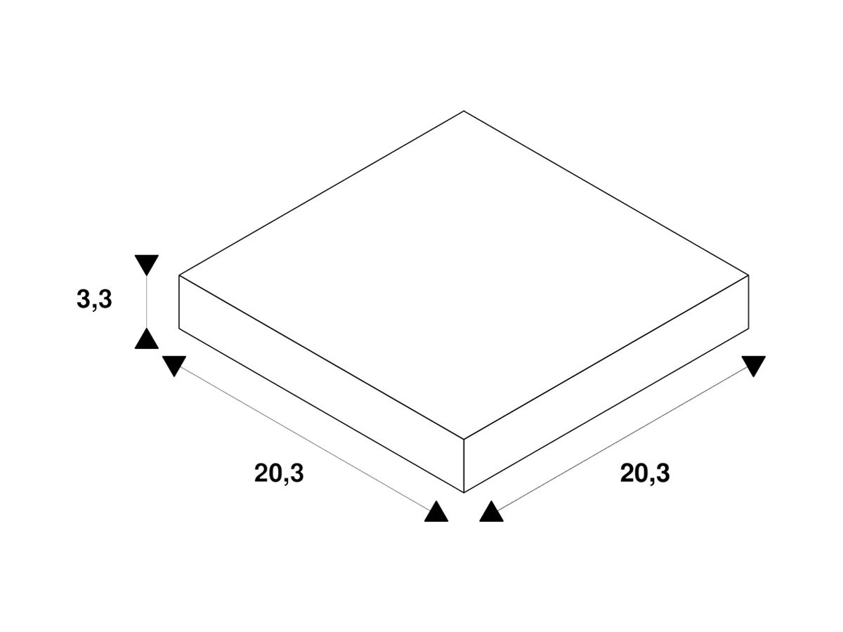 X-Verbinder SLV für AP-Stromschiene S-TRACK DALI 3-phasig schwarz