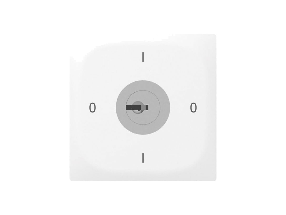 UP-Drehschalter SIDUS E 0/2L SS weiss