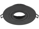 Einbaurahmen SLV NEW TRIA 75 Aluminium Ø110×26mm schwarz