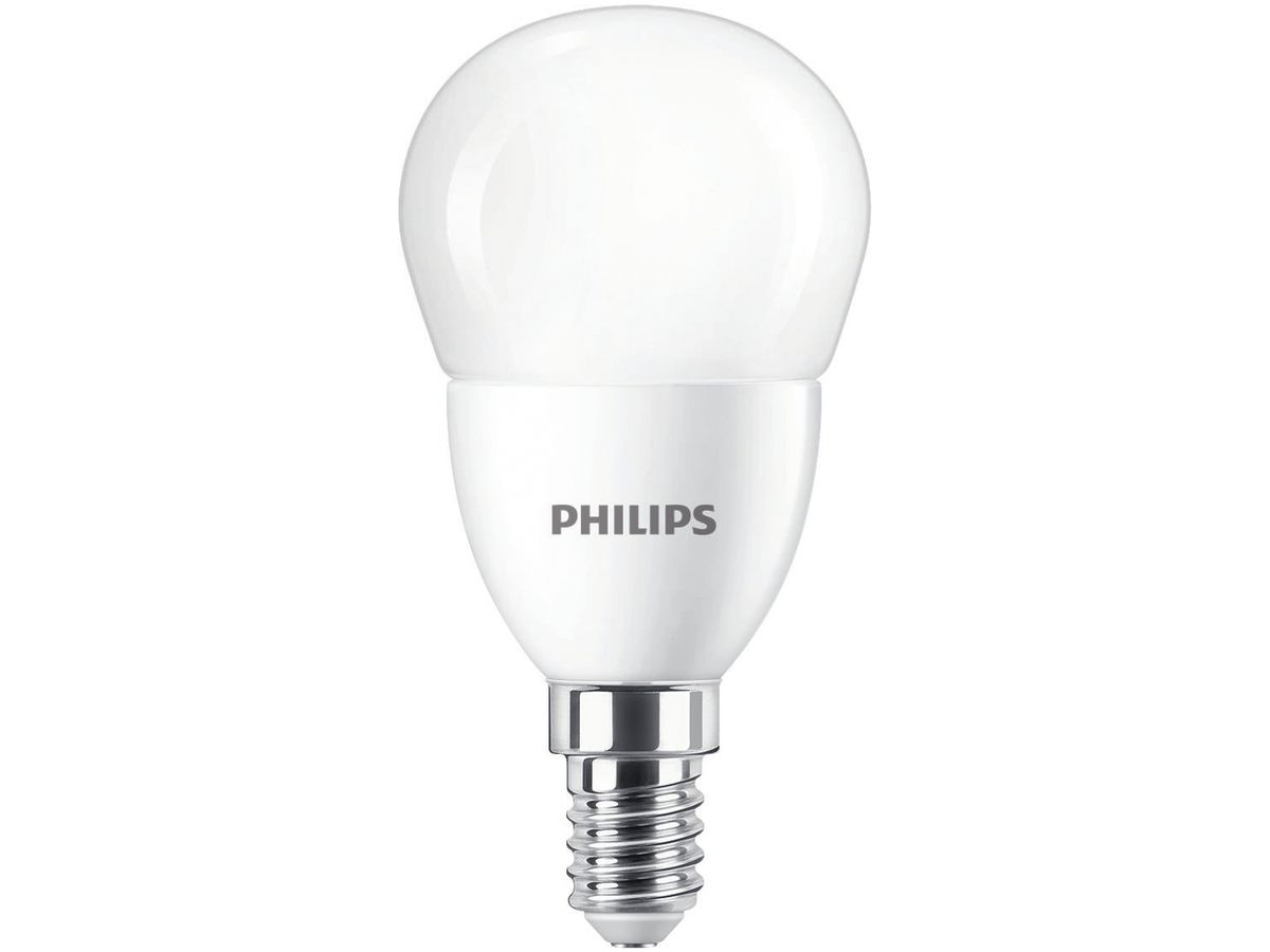 LED-Lampe CorePro Luster E14 P48 7…60W 2700K 806lm opal