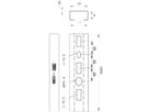 Profilschiene Bettermann gelocht, Schlitzweite 17mm 700×35×18, Stahl, FS