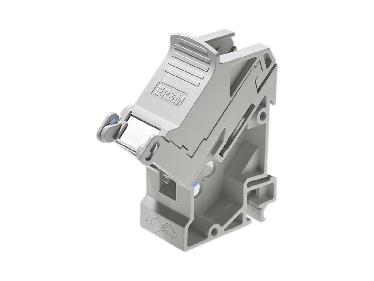 Einkanalmodul auf DIN 35mm RJ45 DRM45