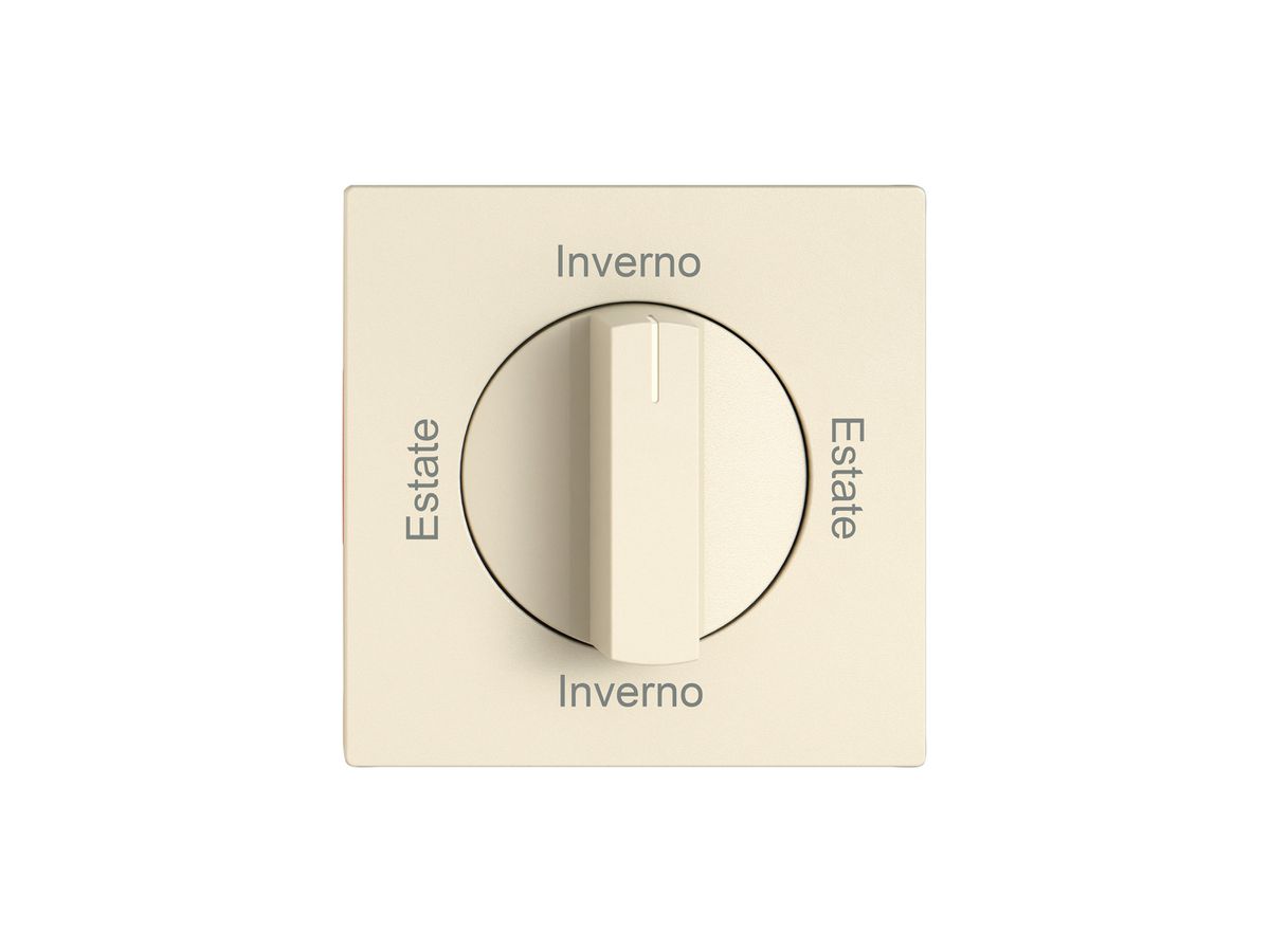 Montageset EDIZIO.liv SNAPFIX® f.Drehschalter m.Griff Est-Inv-Est-Inv cr