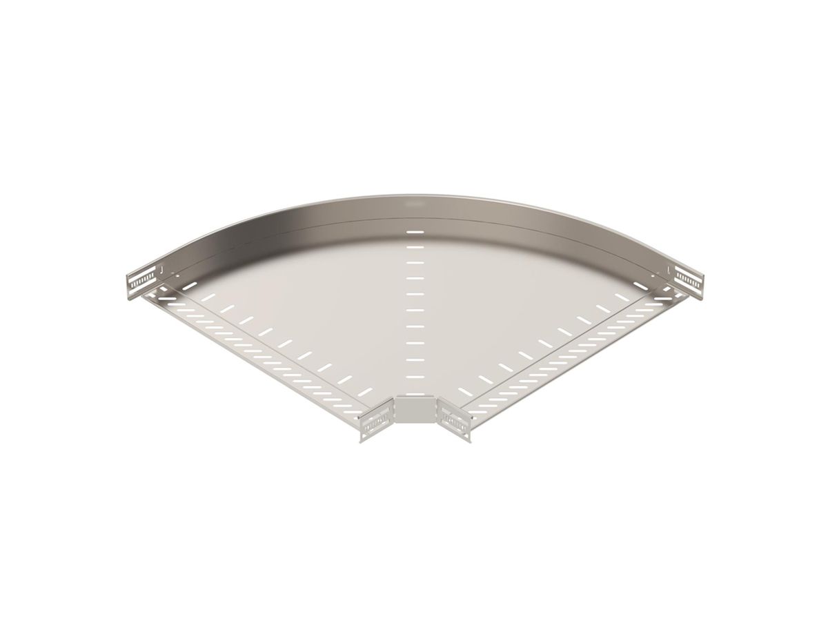 Bogen BET RB 90° 60×600mm Edelstahl A2 blank