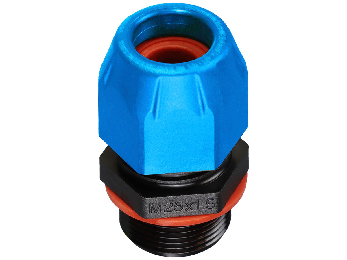 Kabelverschraubung thuba Ex-e M32 IP66 lang blau