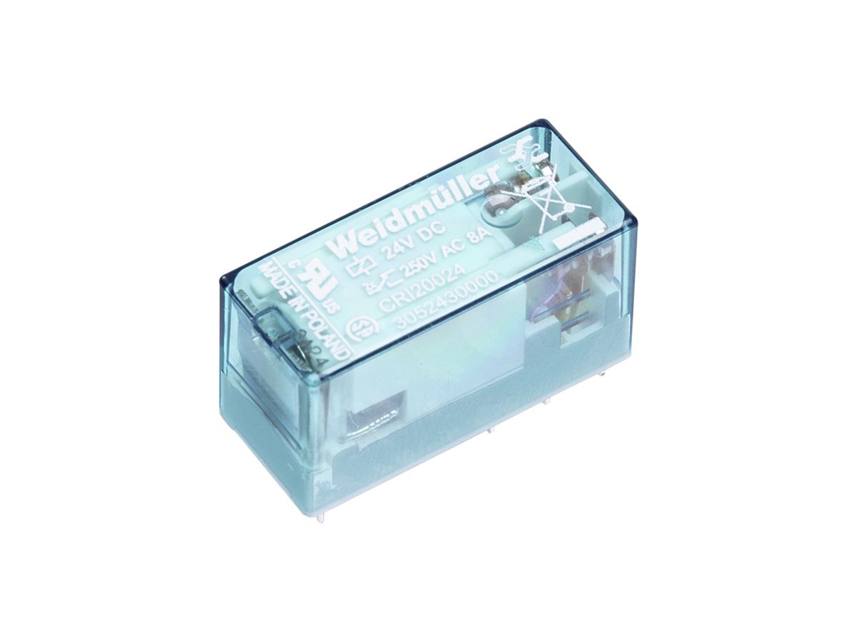Relais WM CRI20024 2CO AgNi 19.2…26.4VDC 8A/250VAC