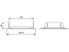 EB-Rahmen ZBP333 CFRM L360 W360 für Mini 300 gen3, 413×413×92mm, weiss