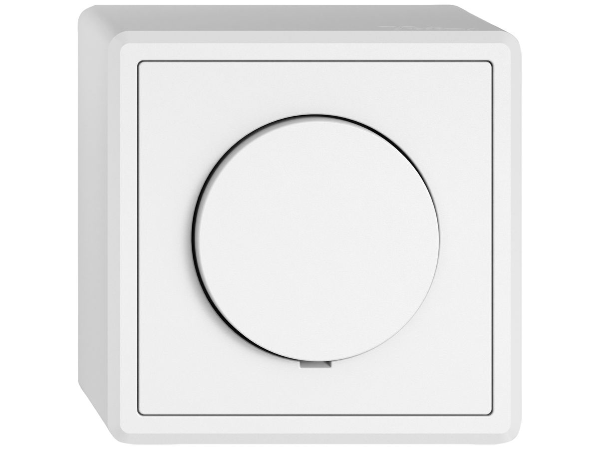 AP-Dimmer EDIZIO.liv SNAPFIX® 1…10V max.10 EVG (1-flammig 58W) ws