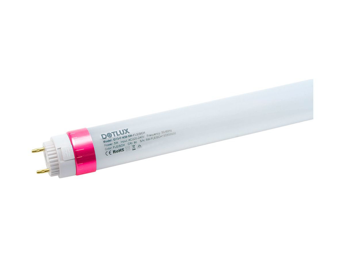 LED-Röhre DOTLUX LUMENPLUS G13 10W 1060lm Fleischfarbe 895mm