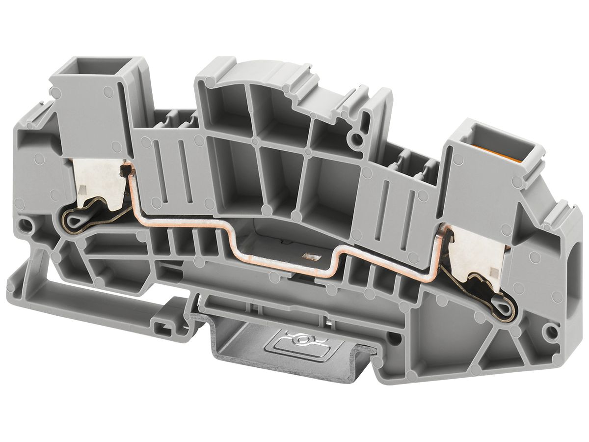 Durchgangs-Reihenklemme PX XTVMED 6 10mm² 41A 800V 2×1 TH35 gu
