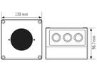 AP-Dose ESYLUX für COMPACT APC IP54 schwarz
