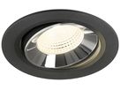 LED-Downlight SLV NUMINOS MOVE L 17W 2700lm 4000K WB DALI Ø145 sz/cr