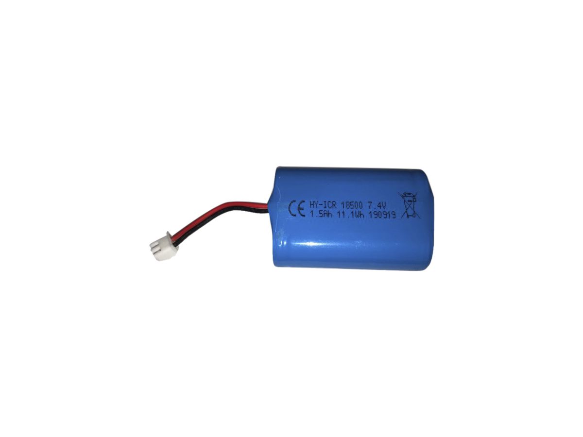 Ersatzakku DOTLUX für LED-Leuchten FLASHwall/FLASHground, 7.4V DC 1500mAh Li-Ion