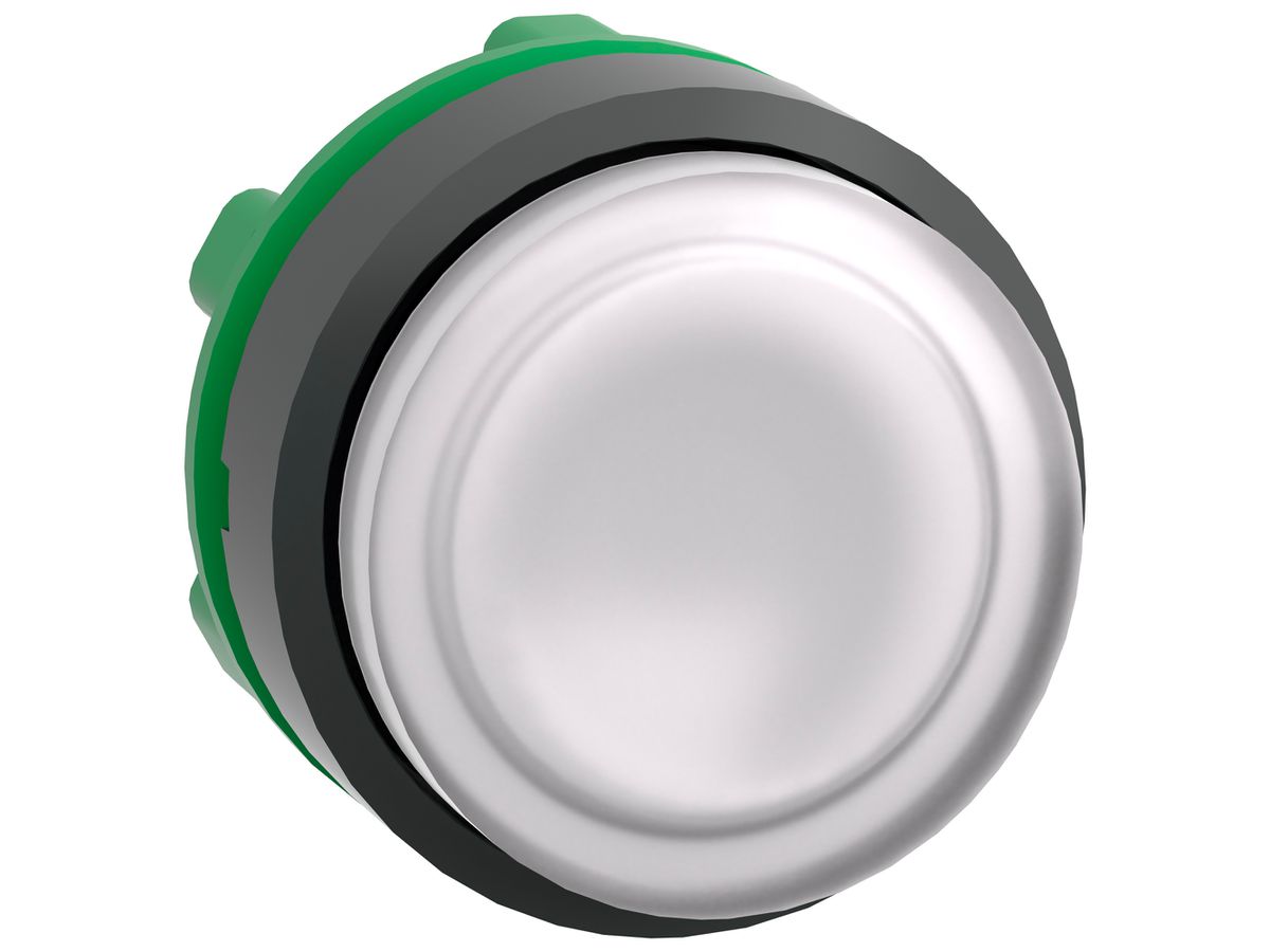 Leuchtdrucktastervorsatz Harmony XB5 ws Ø22.5mm hoch