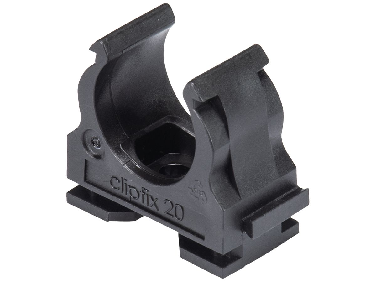 Rohrschelle Wieland podis D20 Ø20mm schwarz