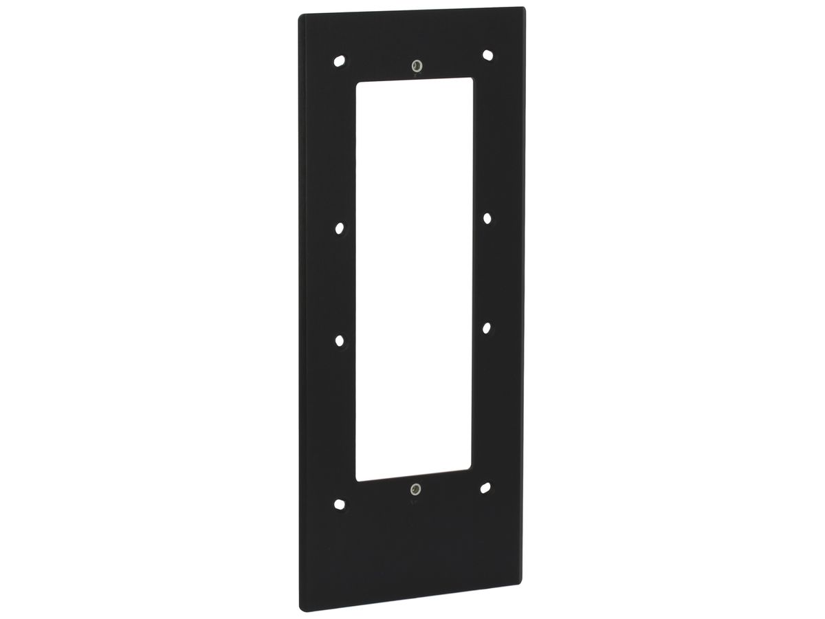 Abdeckrahmen LINEA 5000 1×3 vertikal 180×404mm nickel