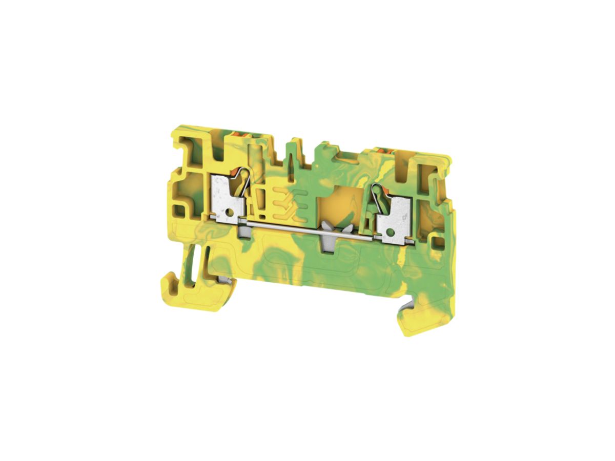 Schutzleiter-Reihenklemme Weidmüller A2C PUSH IN 1.5mm² grün/gelb