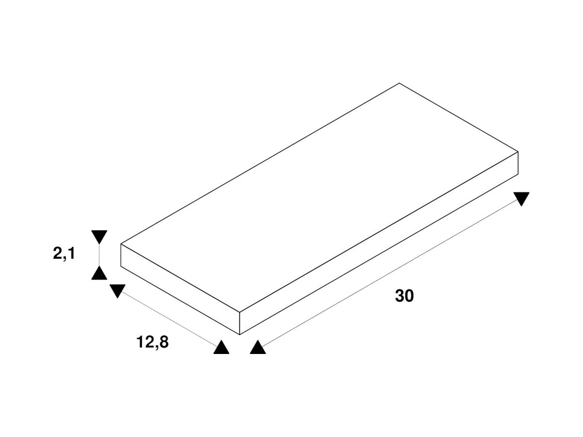LED-Betriebsgerät SLV 7.5…36W 60V 150…900mA DALI 103.4×30×21mm