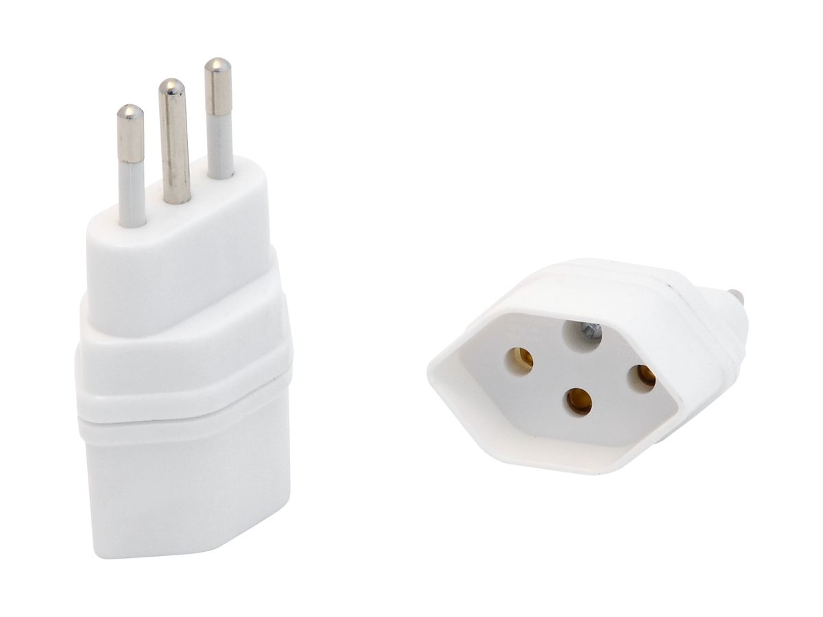 Übergangsstecker 3L IT weiss Kupplung: T13