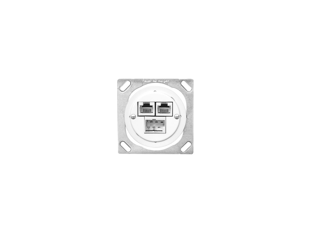 Dose 1×T+T,2×RJ45/u 4P par. FH ITplus ITM