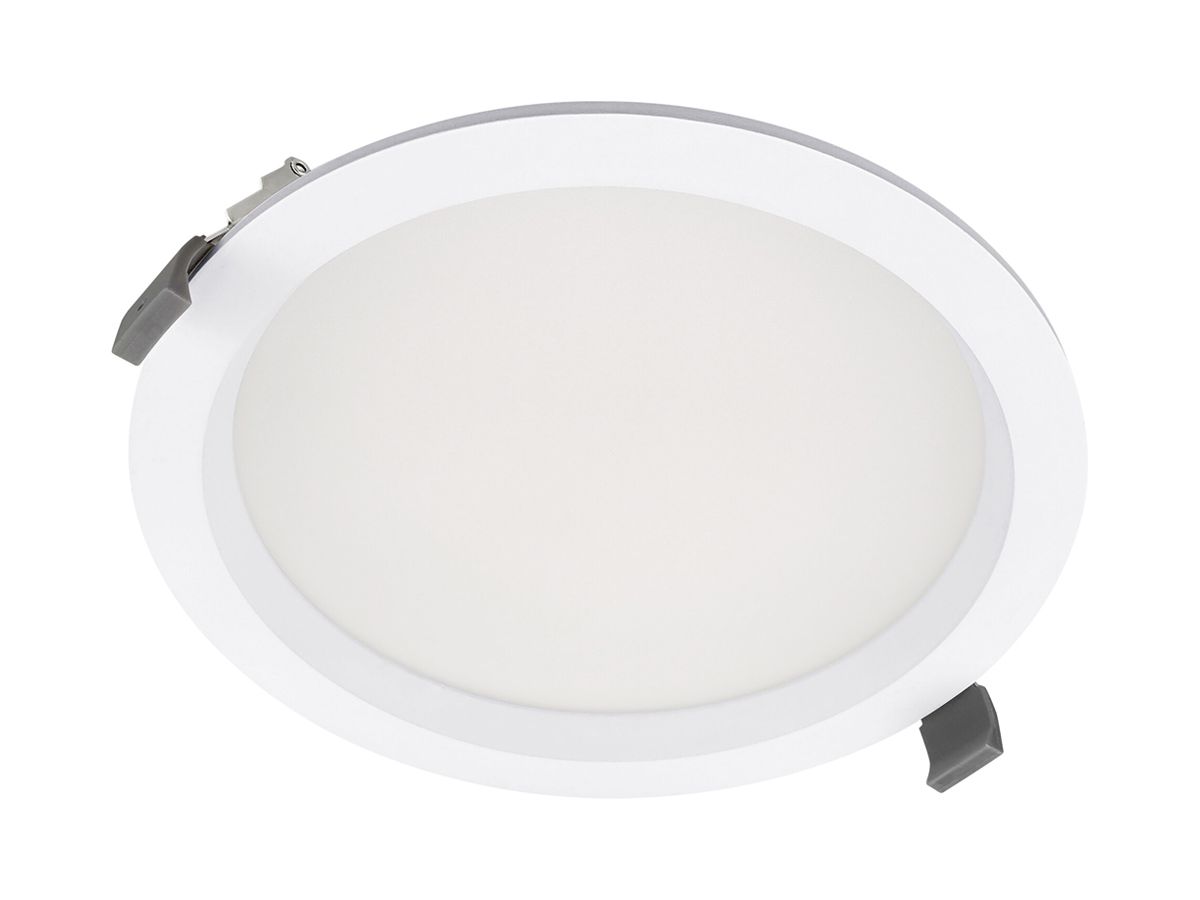 LED-Downlight LEDVANCE COMFORT OP 30W 3600lm 930/940 IP20/44 100° Ø215 weiss