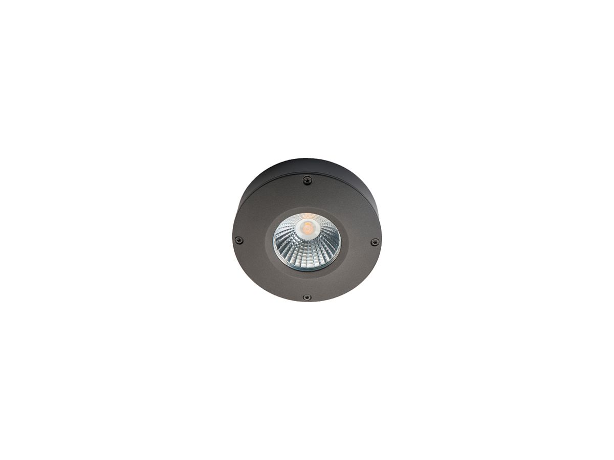 AP-LED-Downlight SG Callisto 3W 190lm 827 IP65 65° DIM Ø110mm anthrazit