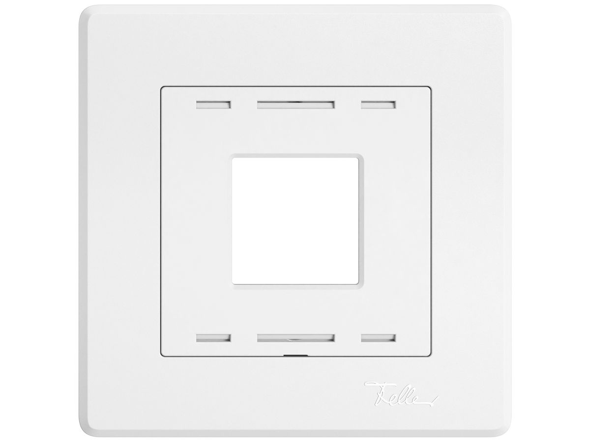 UP-Abdeckset EDIZIO.liv Wiser SNAPFIX® Thermostat weiss