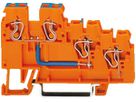 Initiatorenklemme WAGO 2.5mm² 3L orange