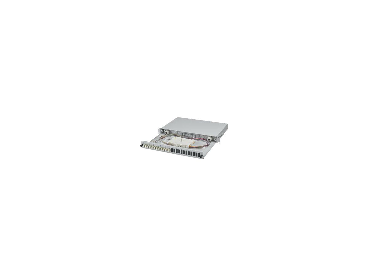 Spleissbox 482.6 mm (19") PX FOC-FDX20-FR19-LCD12-OM2-PT9