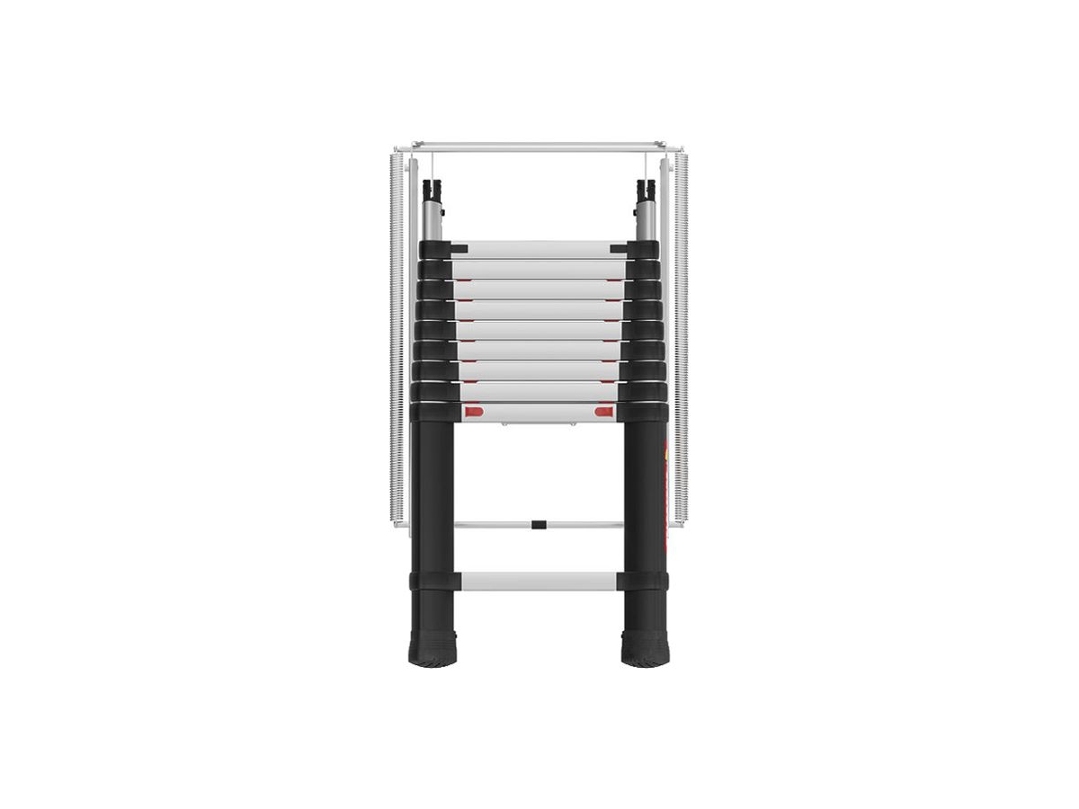 Teleskopleiter TELESTEPS Loft Line Max 10 Alu 10 Sprossen 2.55…3m max.150kg