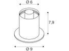 Tischleuchte SLV VARYT E14 1×6W Schalter Ø90×90mm Chrom