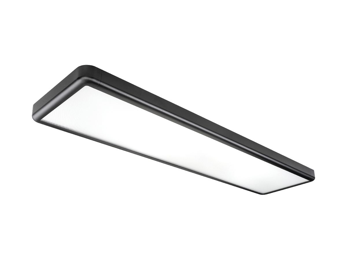 LED-Deckenleuchte SG Sense Surface 30W 3870lm 4000K DIM 1202×302mm schwarz