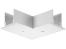 EB-Blindabdeckung Sylvania OneTrack L-Einspeiser Polycarbonat 100×100mm weiss