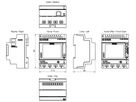 REG-Logikmodul SPS Siemens LOGO! 9 12/24RCE Display 8DI/4DO