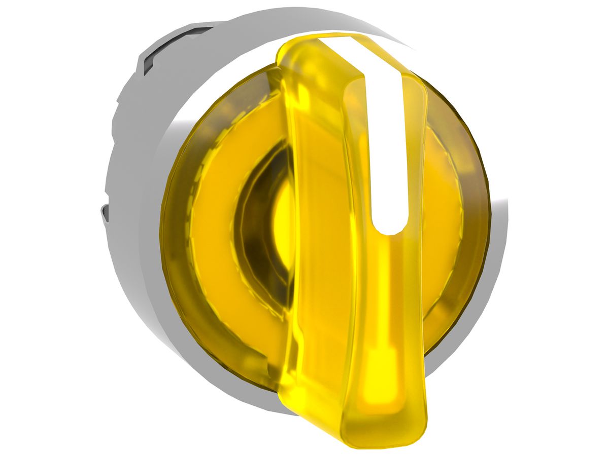 Leuchtwahlschaltervorsatz Harmony XB4 Drehknopf rund Ø22.5mm tastend gb