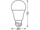 LED-Lampe LEDVANCE SUNATHOME E27 12W 1055lm 922…950 DIM