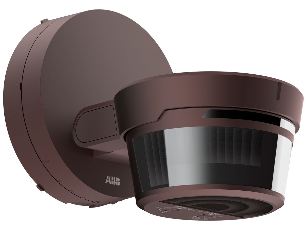 AP-Bewegungsmelder ABB Busch-Wächter PRO BT 220° IP55 braun