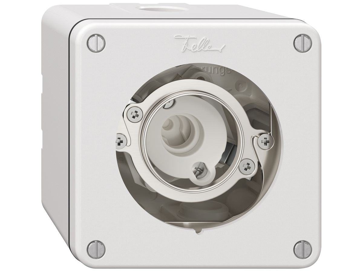 AP-Signallampe NEVO SNAPFIX® 250V 7W E14 IP55 87×87×54mm ws
