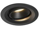 LED-Downlight SLV NUMINOS MOVE M 17.5W 1500lm 3000K 20° DIM Ø135×81mm sz/sz