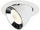 LED-Downlight SLV NUMINOS GIMBLE L 17W 2700lm 4000K MB DALI Ø145 ws/cr